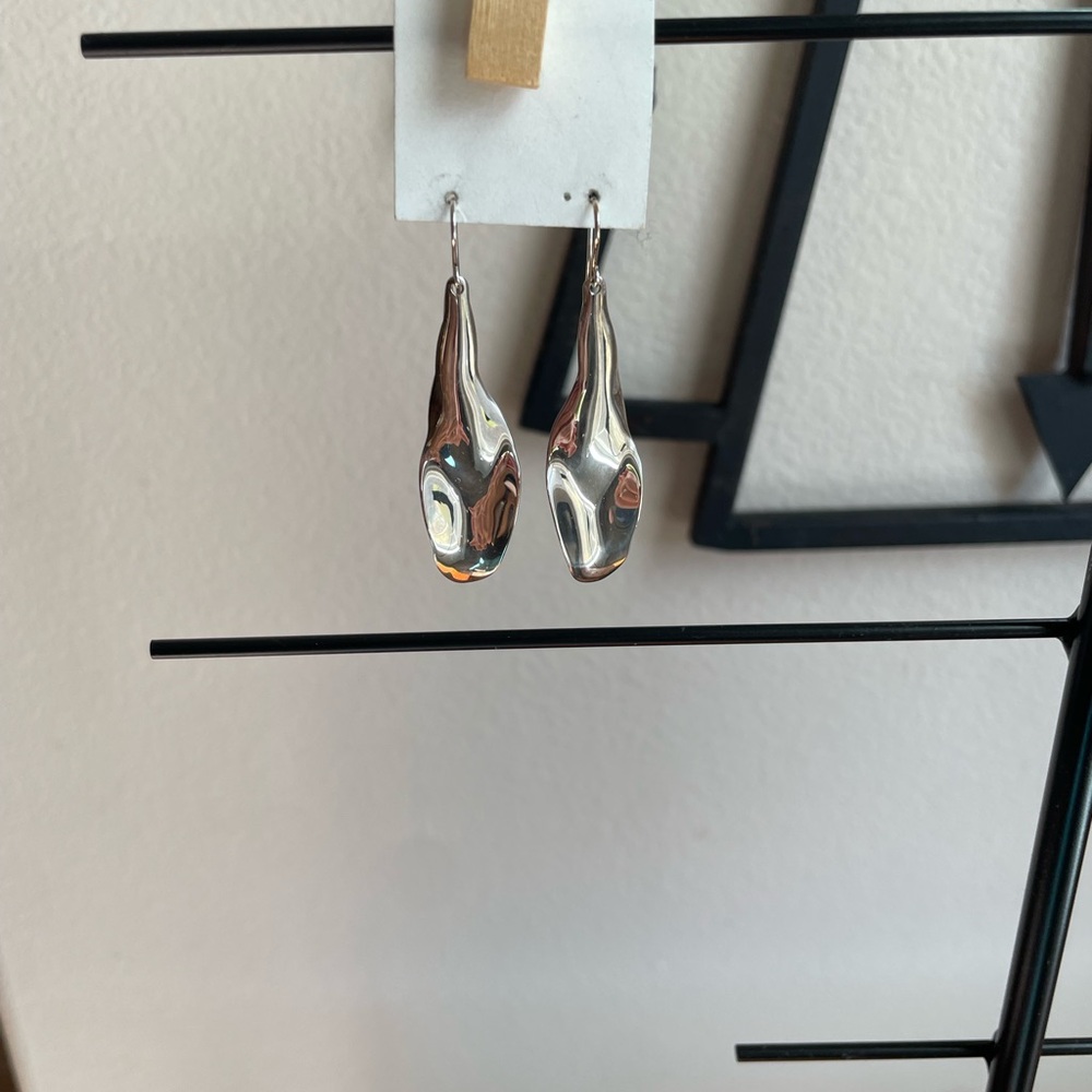 RLM Studio (Robert Lee Morris) Sterling Silver Zinnia Petal Earrings